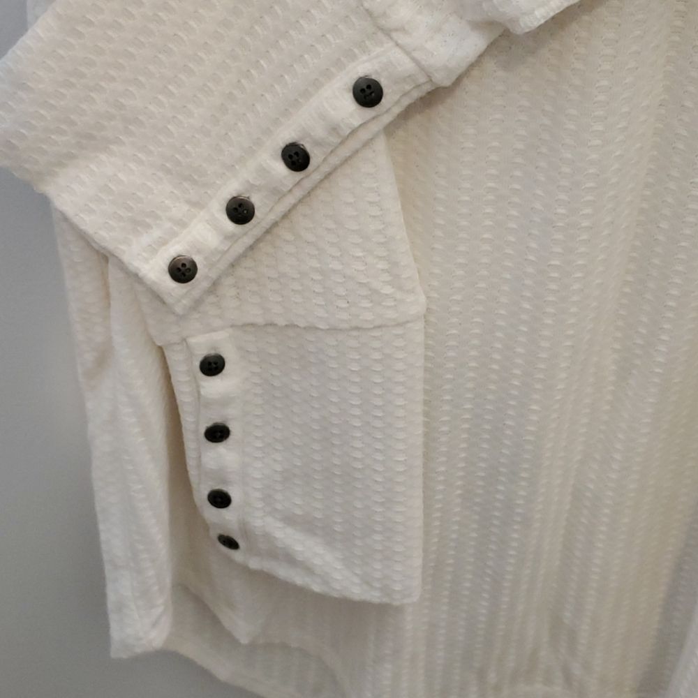 Chaser Waffle Knit Thermal Button Cuff XXL - Picture 4 of 8